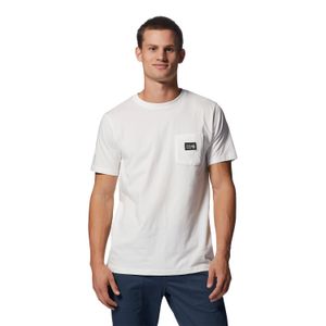 Polera Manga Corta Sportswear Hombre Pocket Tee Gris Mountain Hardwear