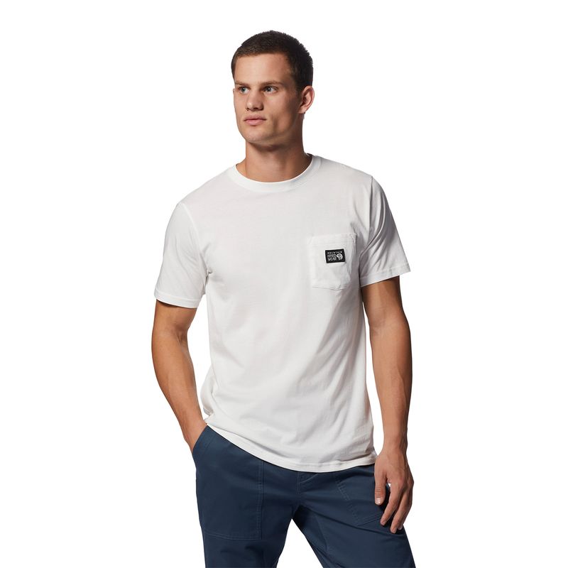 Polera-Manga-Corta-Sportswear-Hombre-Pocket-Tee-Gris