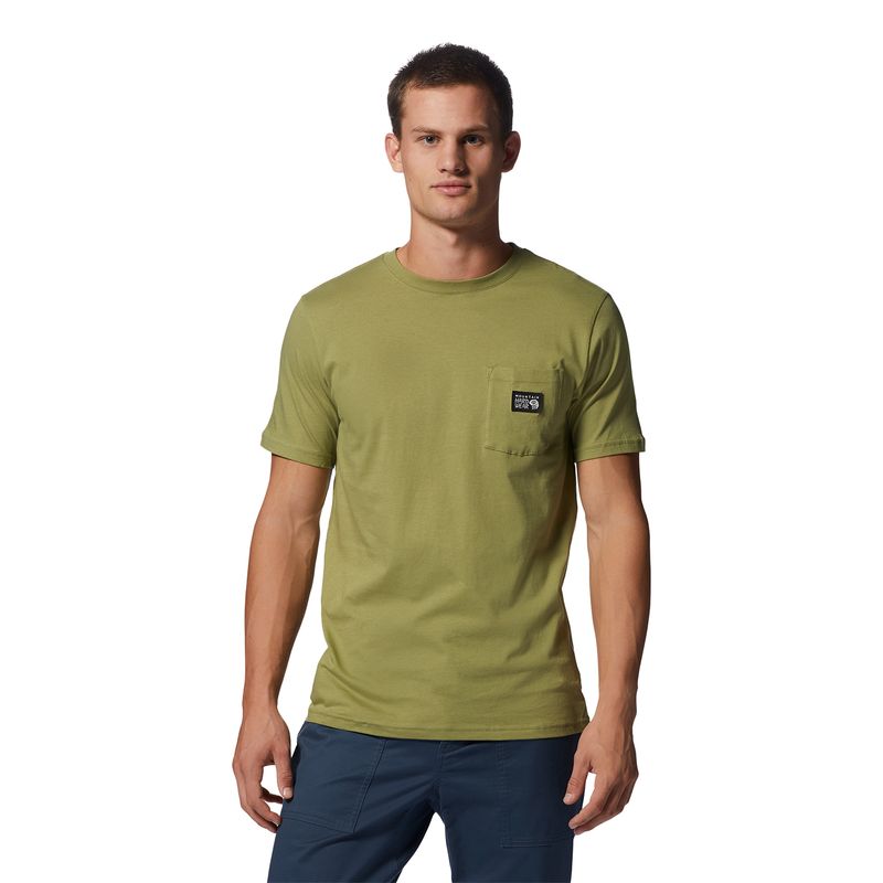 Polera-Manga-Corta-Sportswear-Hombre-Pocket-Tee-Verde