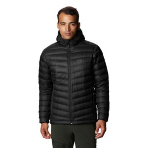 Parka Outerwear Hombre Glen Alpine Hooded Negro Mountain Hardwear