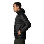 Parka-Outerwear-Hombre-Glen-Alpine-Hooded-Negro