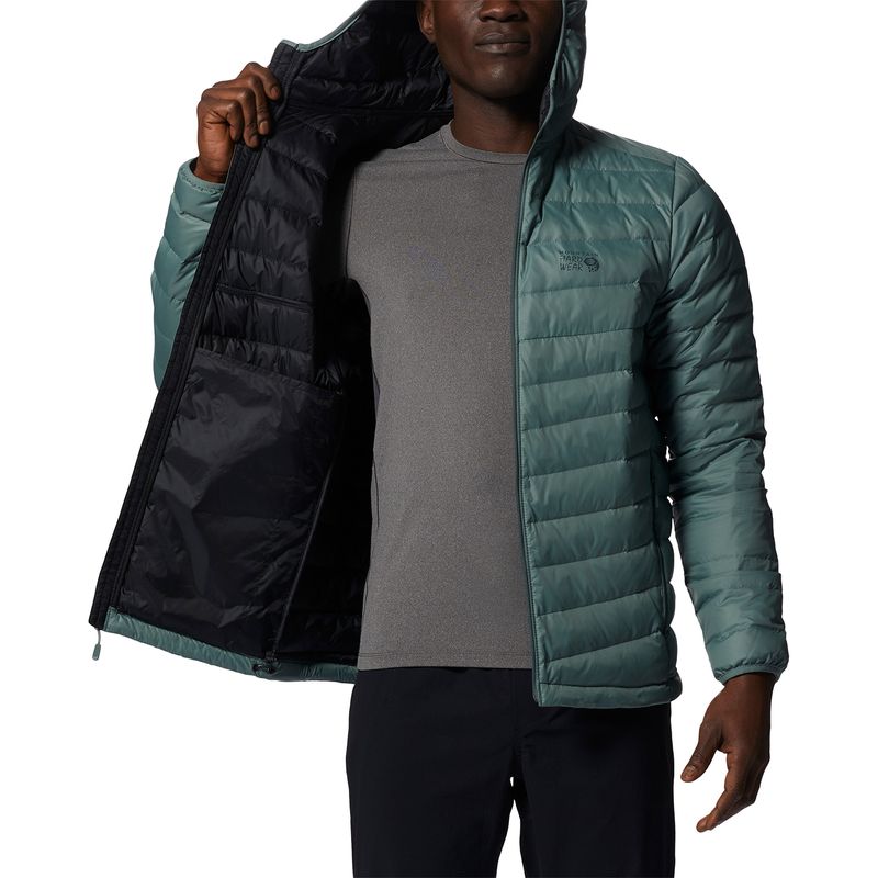 Parka Outerwear Hombre Glen Alpine Hooded Gris