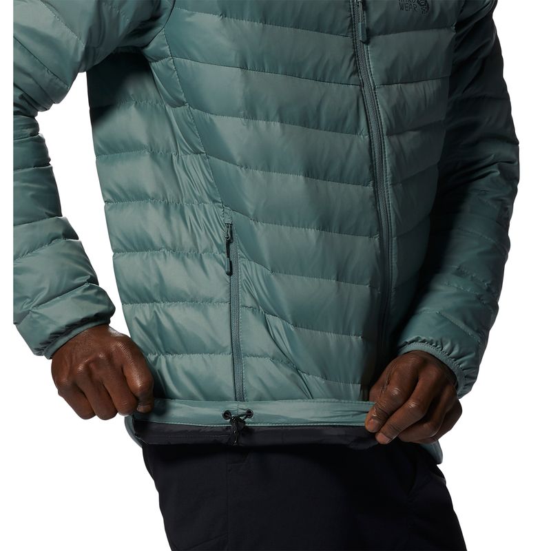 Parka Outerwear Hombre Glen Alpine Hooded Gris
