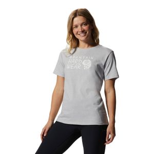 Polera Manga Corta Sportswear Mujer  Logo¿ Short Sleeve Gris Mountain Hardwear