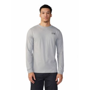 Polera Manga Larga Hombre Snow Yeti Gris Mountain Hardwear