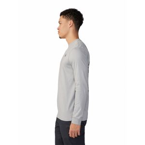 Polera Manga Larga Hombre Snow Yeti Gris Mountain Hardwear