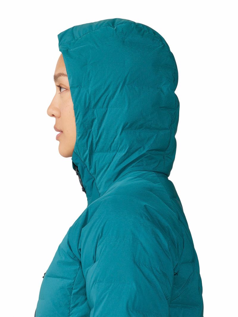 Parka Mujer Stretchdown¿  Verde