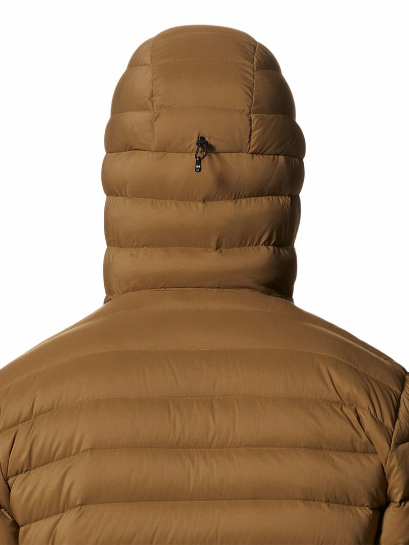 Parka Hombre Deloro Down Full Zip Café