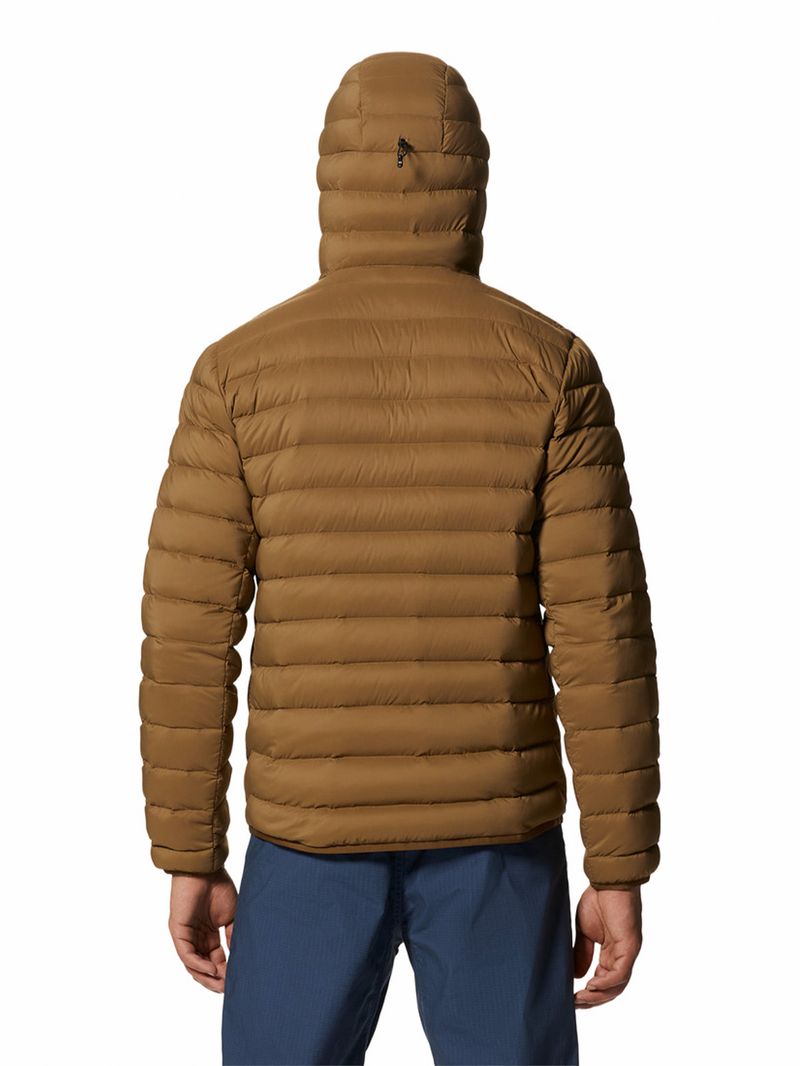 Parka Hombre Deloro Down Full Zip Café