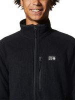 Polar-Hombre-Explore-Fleece-M-1-2-Zip-Negro