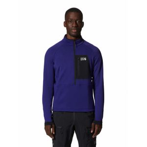 Polar Hombre Polartec® Power Grid Half Zip Azul Mountain Hardwear