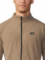 Polar-Hombre-Microchill¿-Full-Zip-Beige