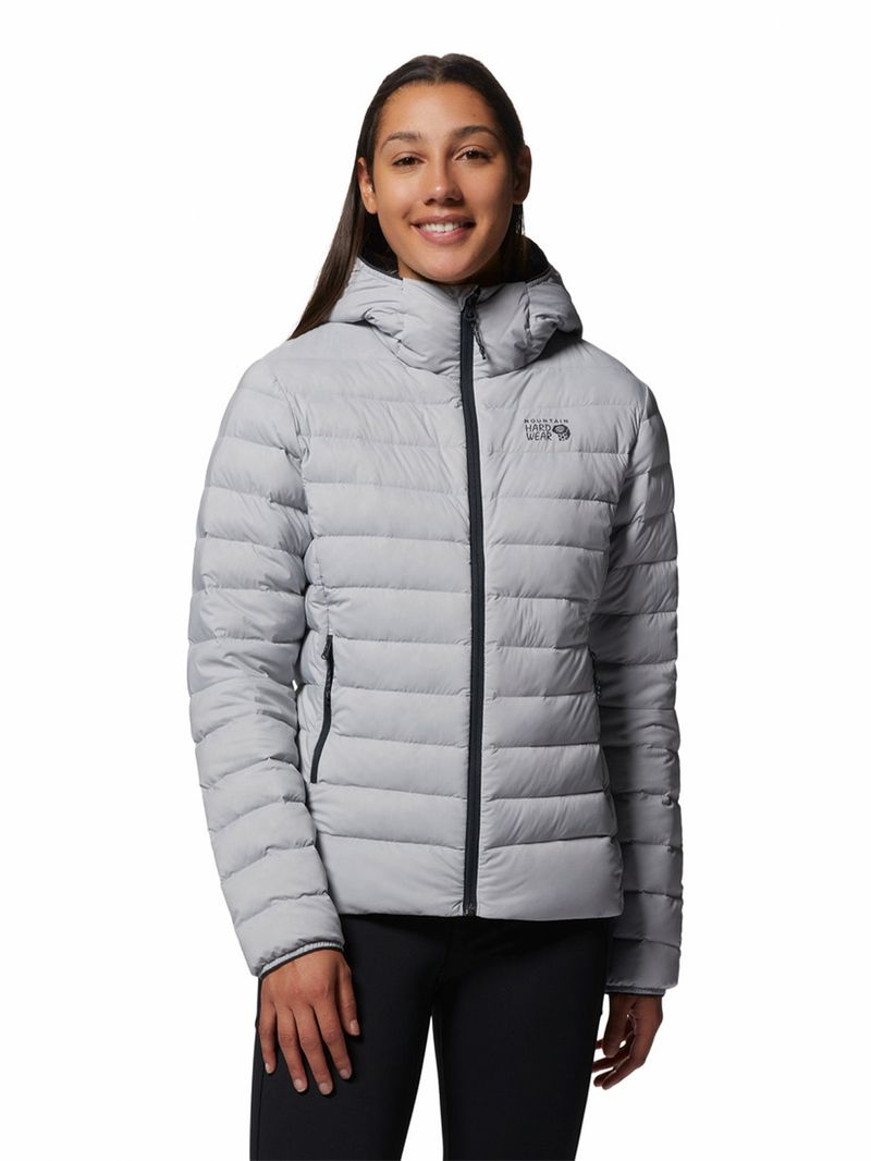 Parka Mujer Deloro Down Full Zip Gris