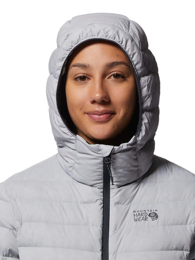 Parka Mujer Deloro Down Full Zip Gris