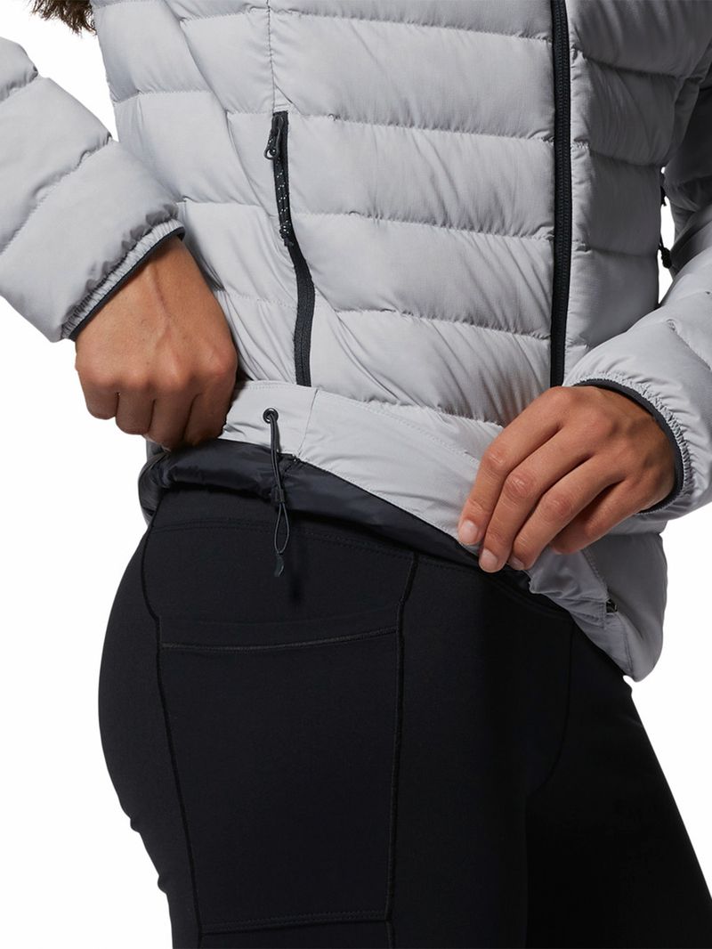 Parka Mujer Deloro Down Full Zip Gris