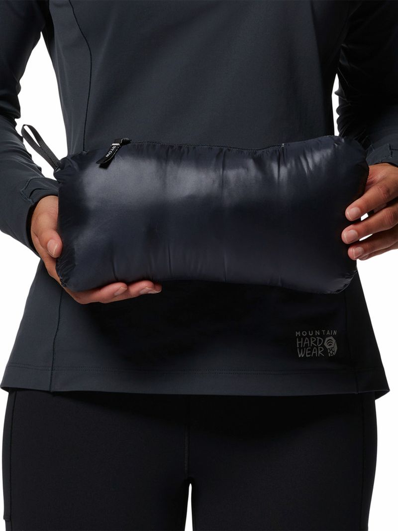 Parka Mujer Deloro Down Full Zip Gris