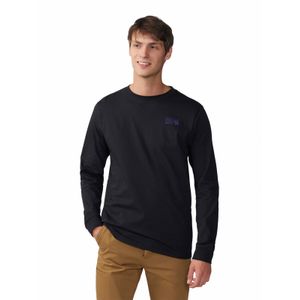 Polera Manga Larga Hombre Snow Yeti¿ Negro Mountain Hardwear