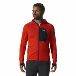 Polar-Hombre-Polartec®-Power-Grid¿-Full-Zip-Naranjo