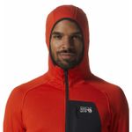 Polar-Hombre-Polartec®-Power-Grid¿-Full-Zip-Naranjo