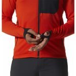 Polar-Hombre-Polartec®-Power-Grid¿-Full-Zip-Naranjo