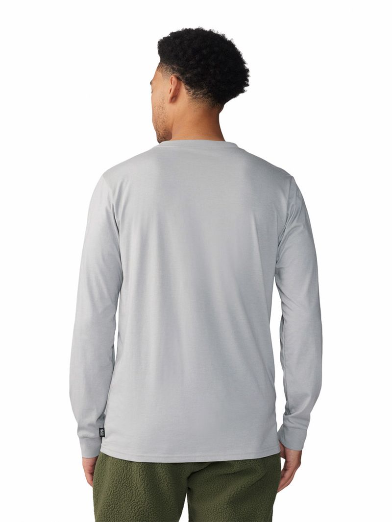 Polera Manga Larga Hombre River Bear¿ Gris
