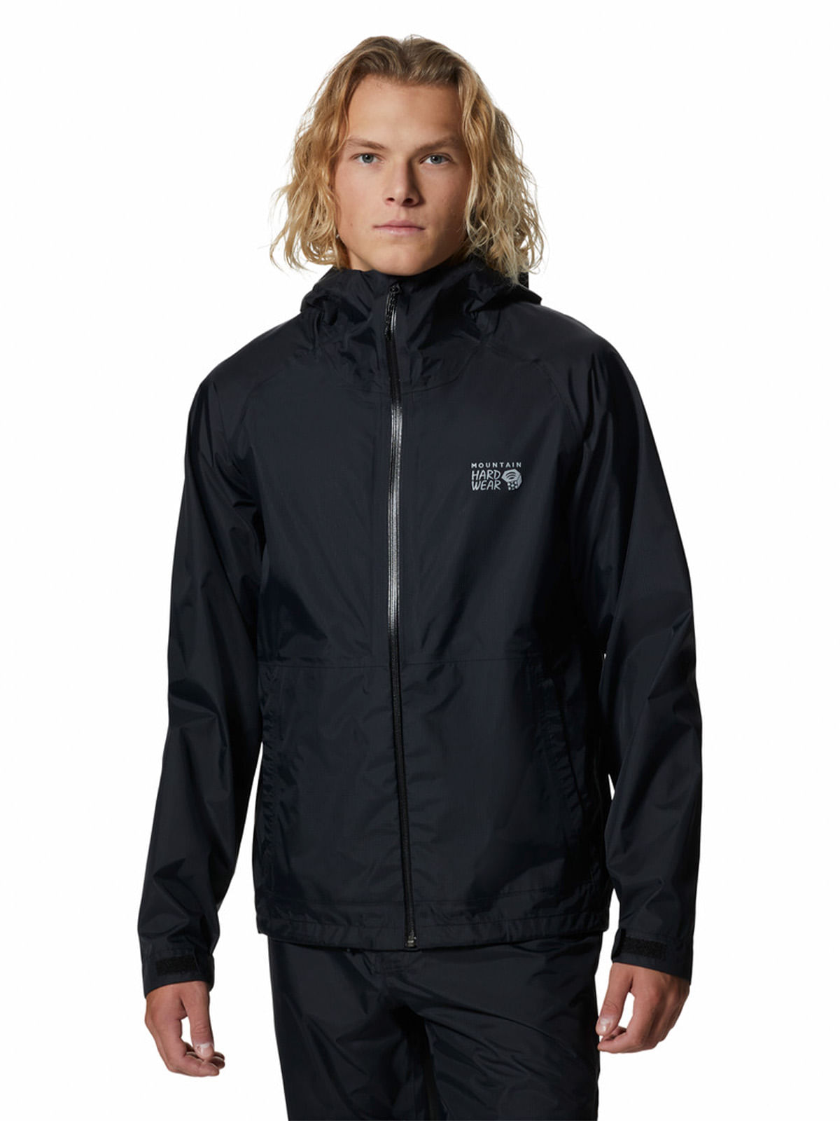 Cortaviento Hombre Threshold Negro Mountain Hardwear - Mountain
