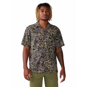 Camisa Manga Corta Hombre Trail Sender Negro Mountain Hardwear