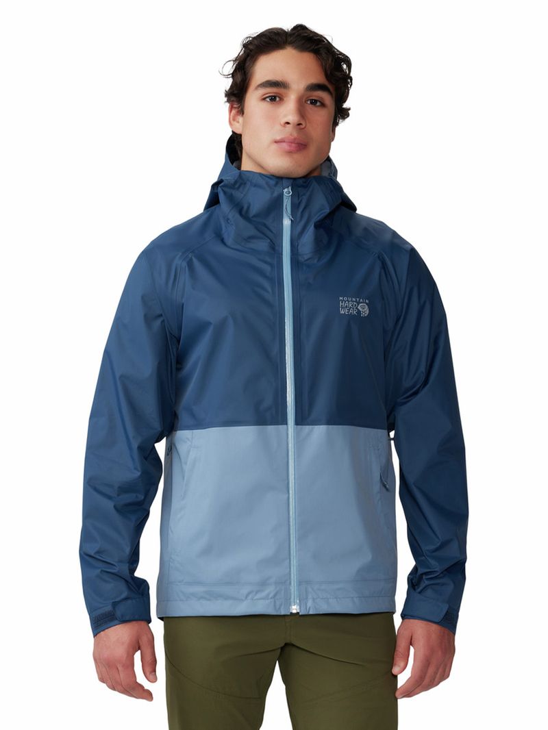 Cortaviento Hombre Threshold Azul Mountain Hardwear