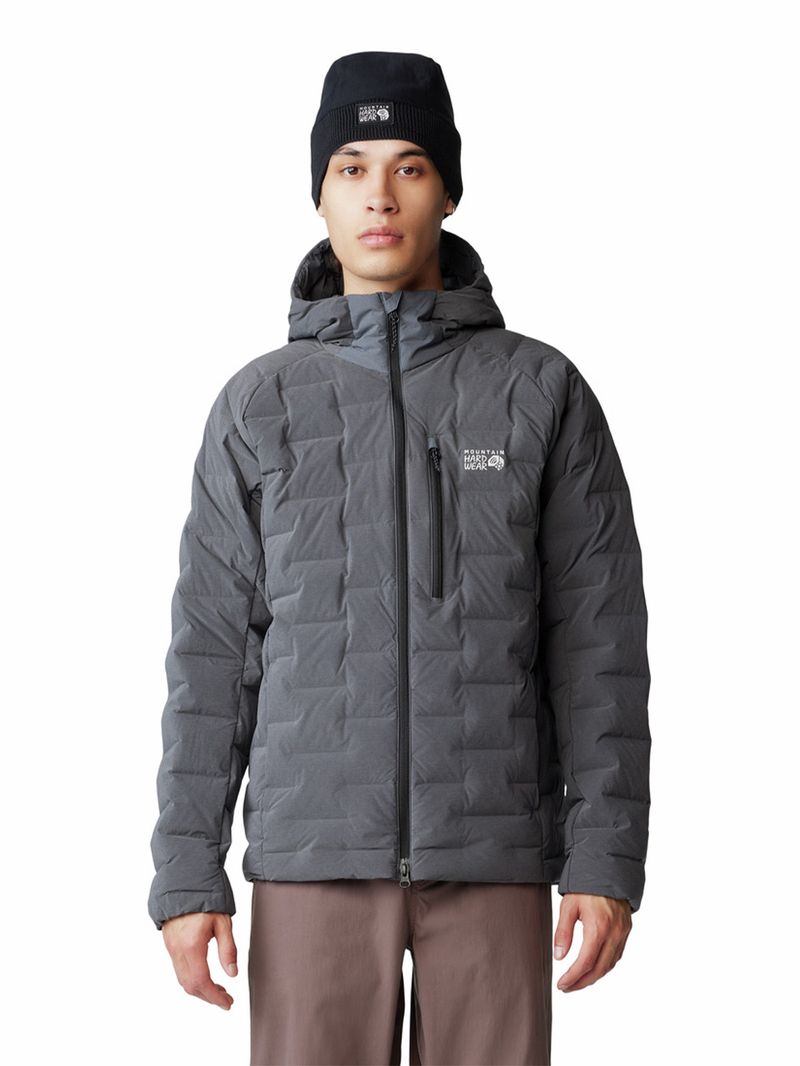 Parka Hombre Stretchdown Azul Mountain Hardwear