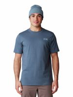 Polera-Manga-Corta-Hombre-Bear-Azul-Mountain-Hardwear