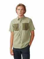 Camisa-Manga-Corta-Hombre-Trail-Sender-Verde-Mountain-Hardwear