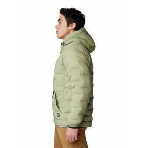 Parka Hombre Stretchdown Popover Verde Mountain Hardwear