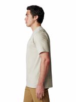 Polera-Manga-Corta-Hombre-Bear-Beige-Mountain-Hardwear