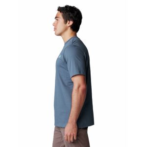 Polera Manga Corta Hombre Bear Azul Mountain Hardwear