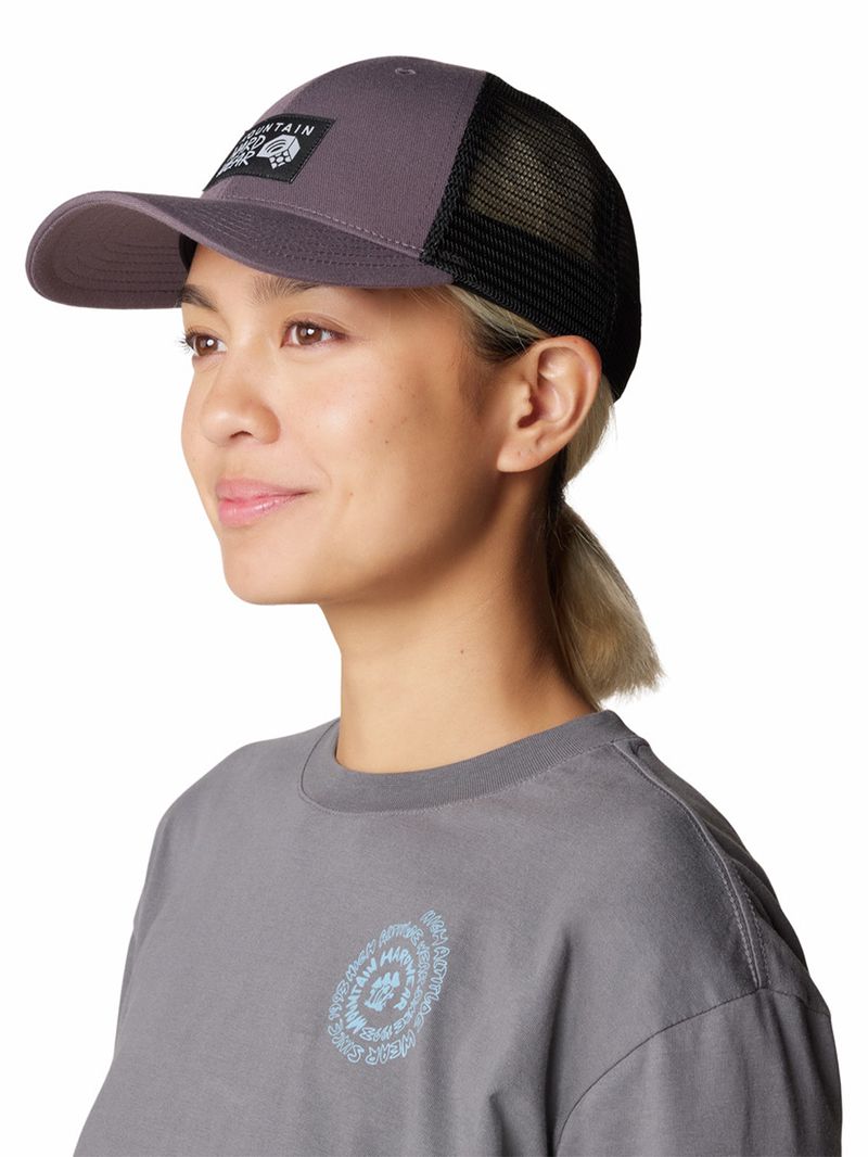 Jockey-Unisex-Mhw-Logo-Trucker-Morado-Mountain-Hardwear