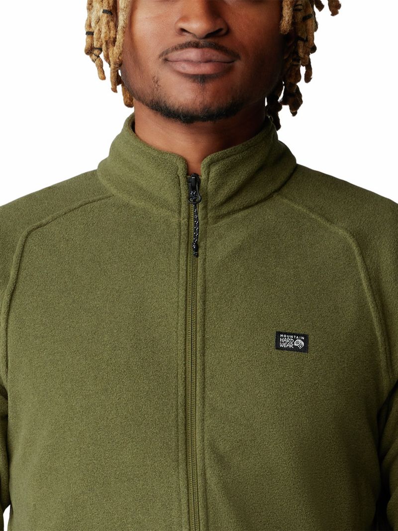 Polar Hombre Microchill Full Zip Verde Mountain Hardwear