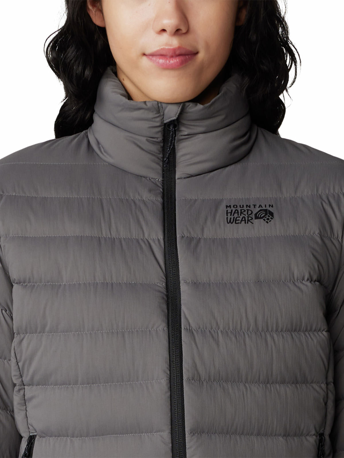 Parka Mujer Deloro Down Jacket Azul Mountain Hardwear-Mountain