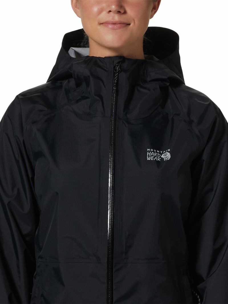 Cortaviento Mujer Threshold Negro Mountain Hardwear