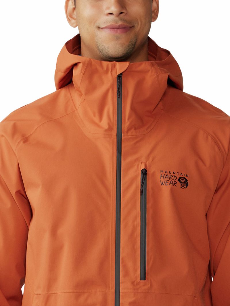 Cortaviento-Hombre-Stretch-Ozonic-Rojo-Mountain-Hardwear