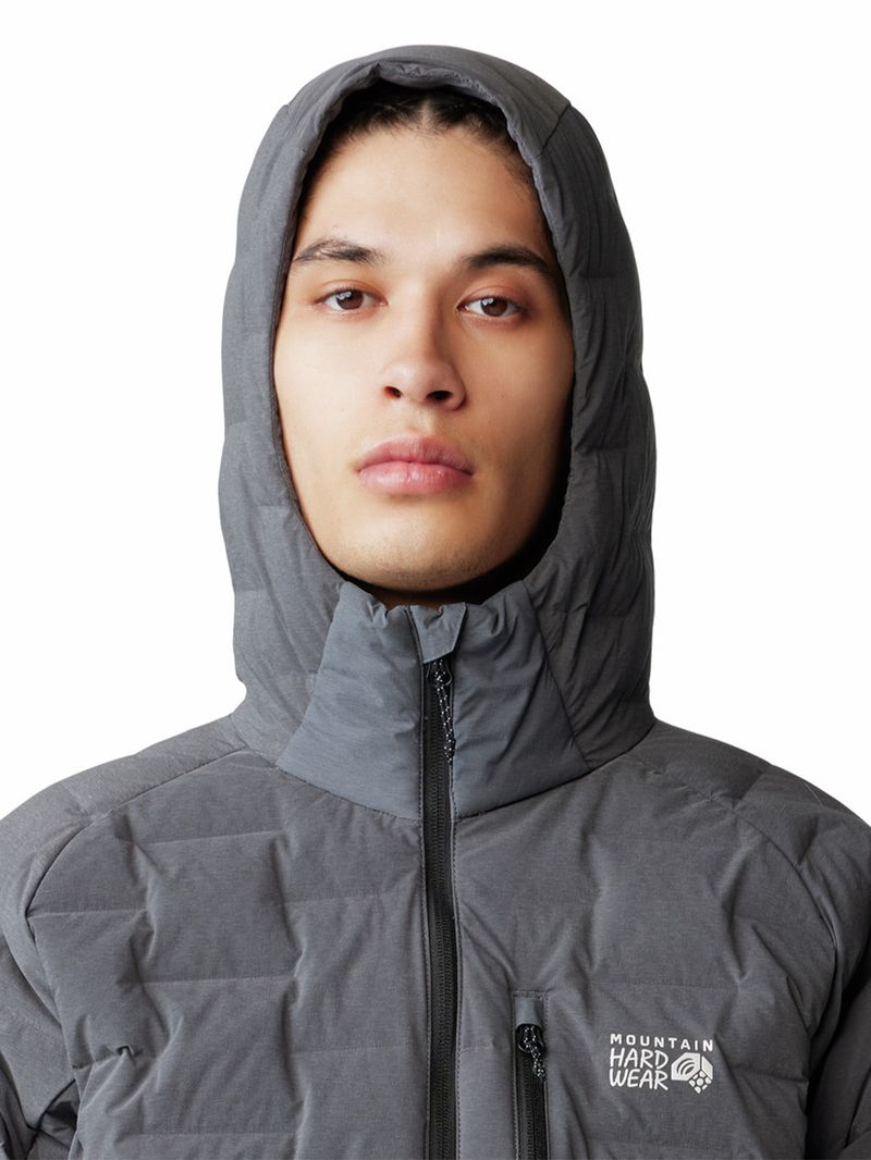 Parka Hombre Stretchdown Azul Mountain Hardwear