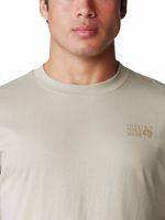 Polera-Manga-Corta-Hombre-Bear-Beige-Mountain-Hardwear