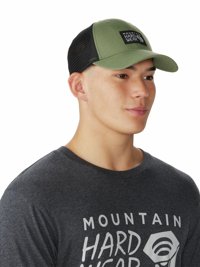 Jockey Unisex Mhw Logo Trucker Verde Mountain Hardwear