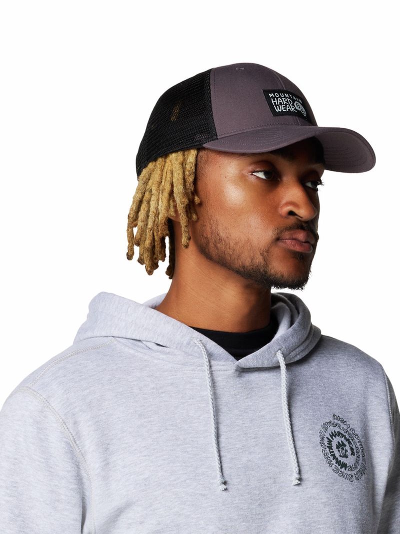 Jockey Unisex Mhw Logo Trucker Morado Mountain Hardwear