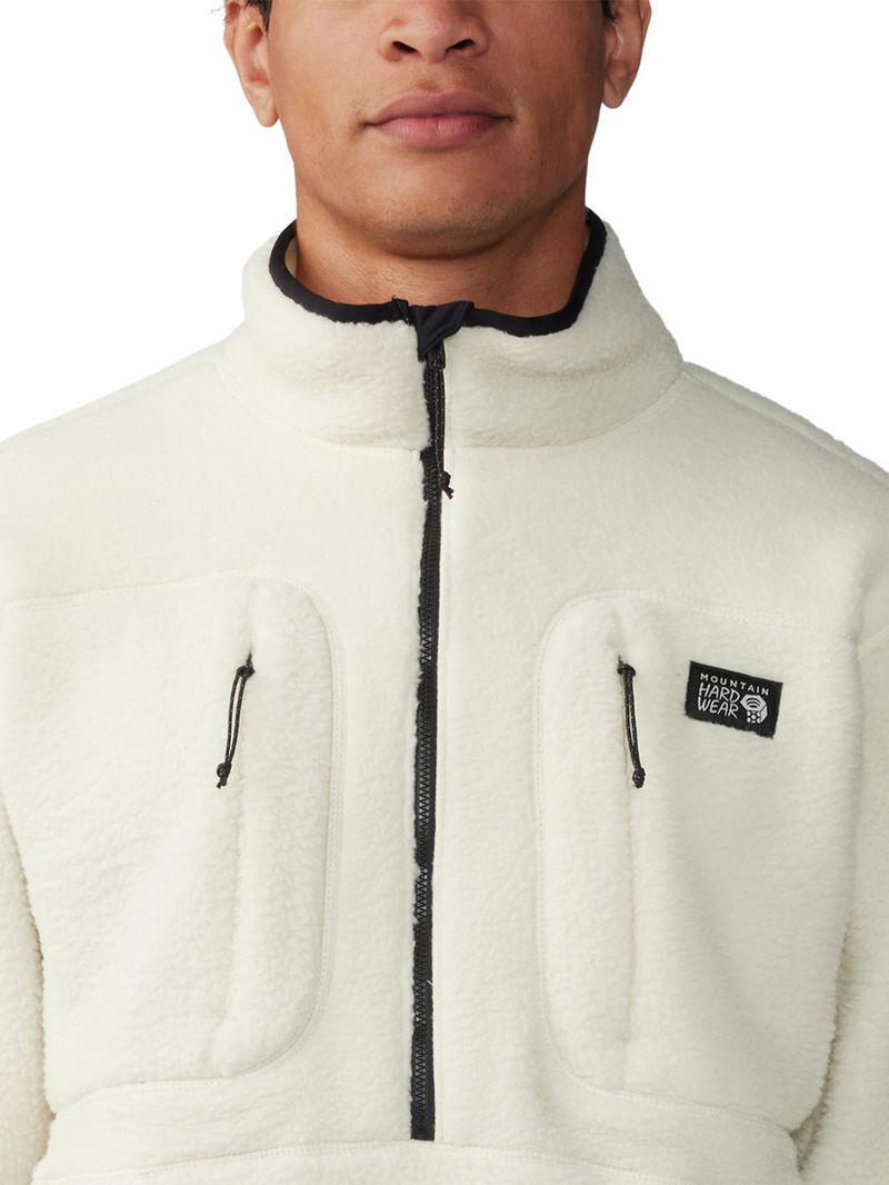 Polar-Hombre-Hicamp-Half-Zip-Blanco-Mountain-Hardwear