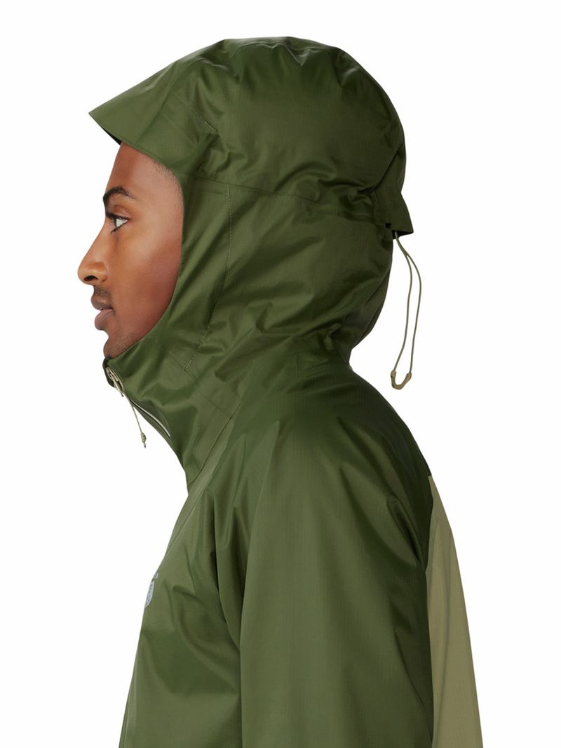 Cortaviento Hombre Threshold¿ Verde Mountain Hardwear