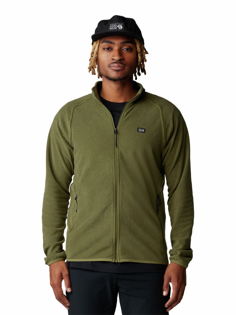 Polar-Hombre-Microchill-Full-Zip-Verde-Mountain-Hardwear