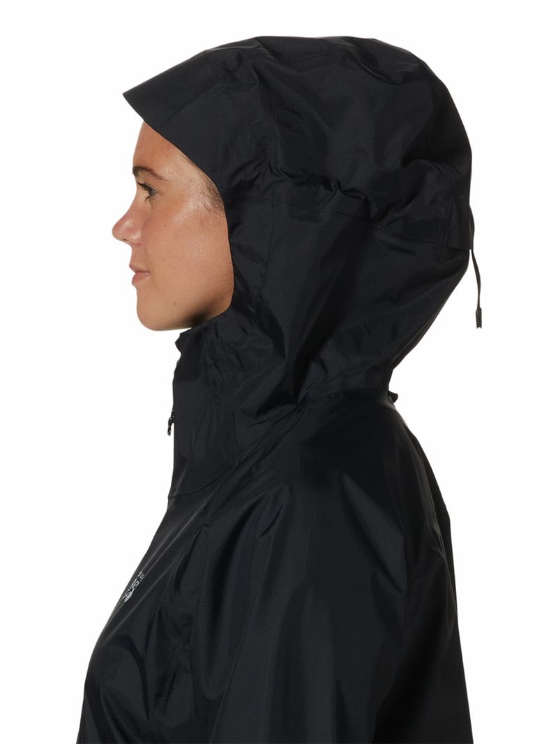 Cortaviento Mujer Threshold Negro Mountain Hardwear