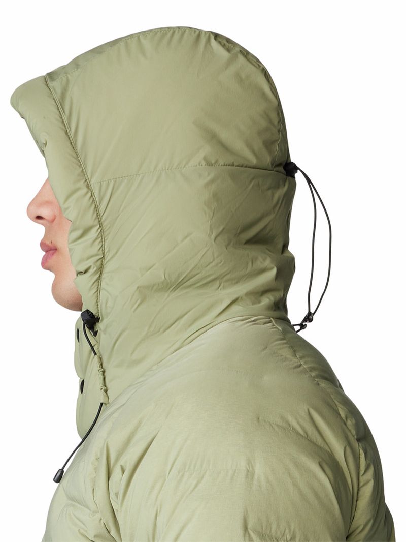 Parka Hombre Stretchdown Popover Verde Mountain Hardwear