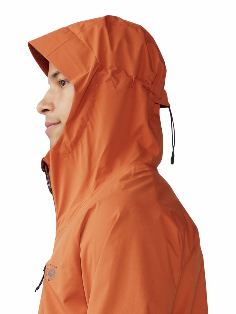 Cortaviento Hombre Stretch Ozonic Rojo Mountain Hardwear
