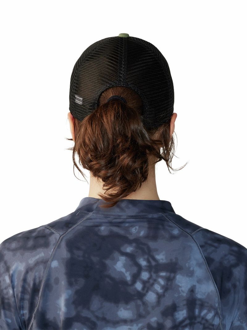 Jockey Unisex Mhw Logo Trucker Verde Mountain Hardwear